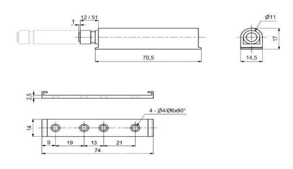 Pomppusalpa valkoinen