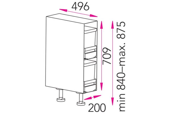 Stala Ekosystem2-2 jätevaunu