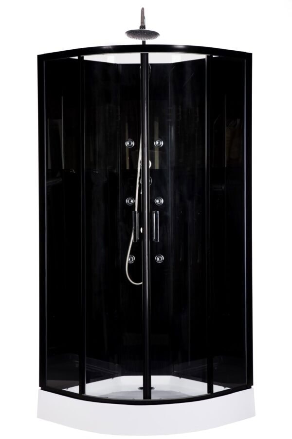 images Suihkukaappi Harma Black Onyx 85x85x220cm
