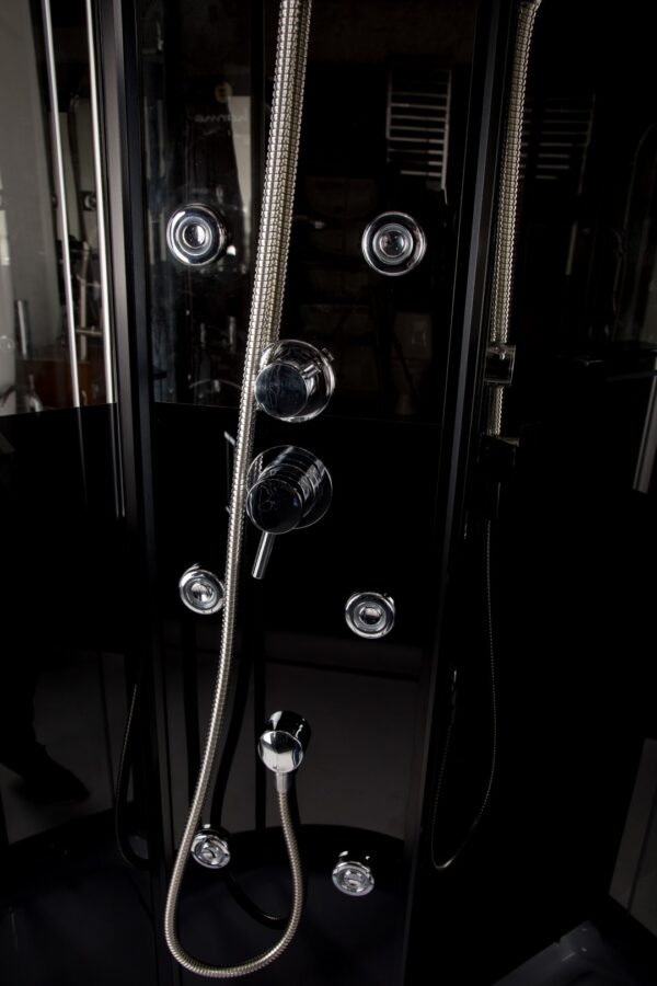 images Suihkukaappi Harma Black Onyx 85x85x220cm