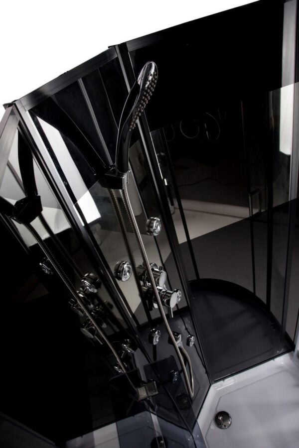 images Suihkukaappi Harma Black Onyx 85x85x220cm