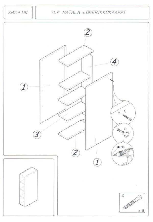 images Matala ylälokerikko 704