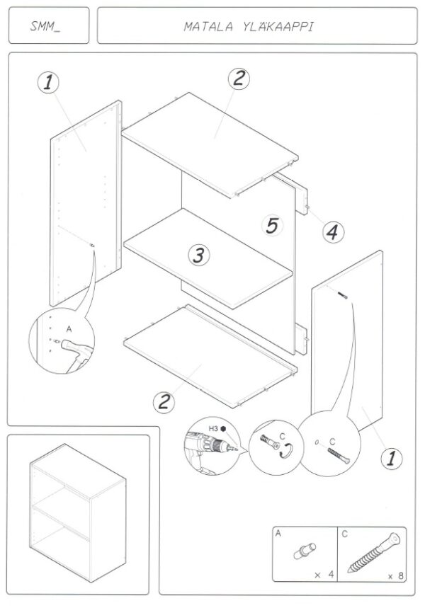 images Matala yläkaappi 565