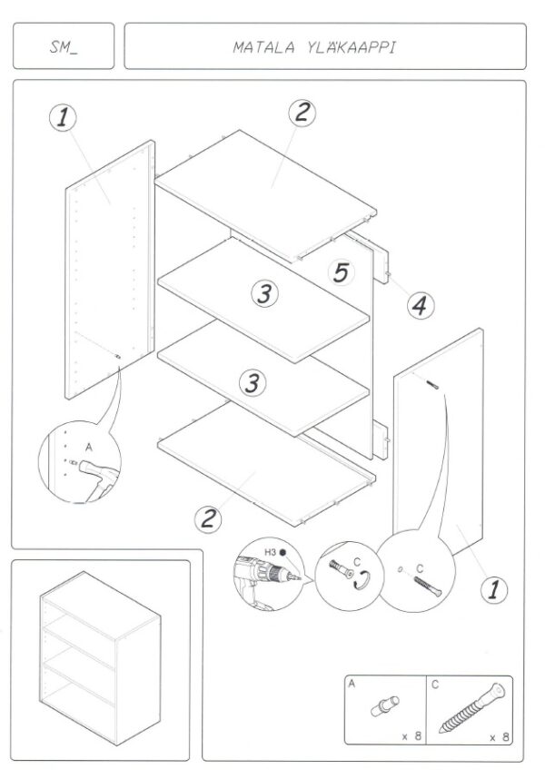 images Matala yläkaappi 704