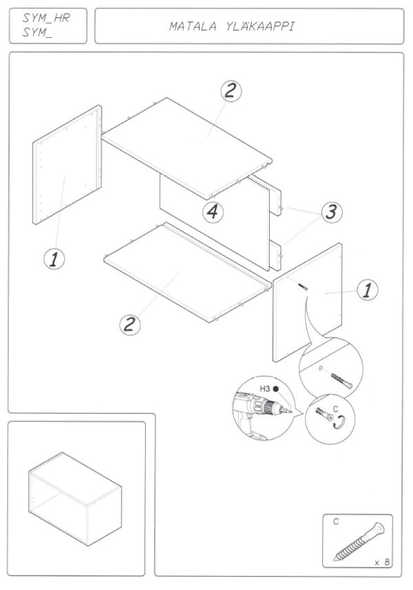 images Matala yläkaappi 352