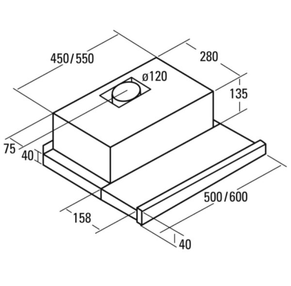 Cata liesituuletin TF5250, RST