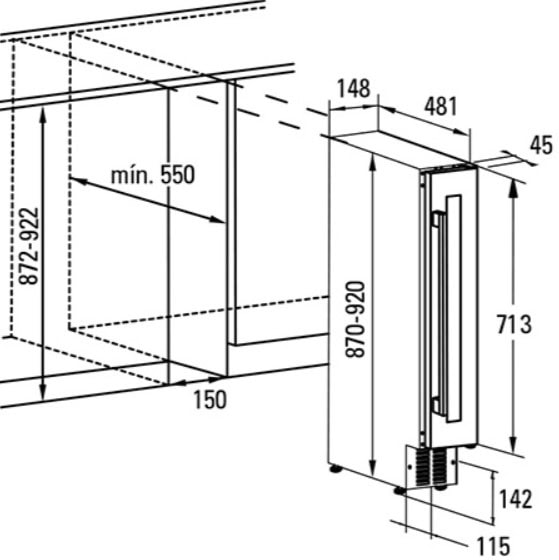 images Cata Viinikaappi 150MM