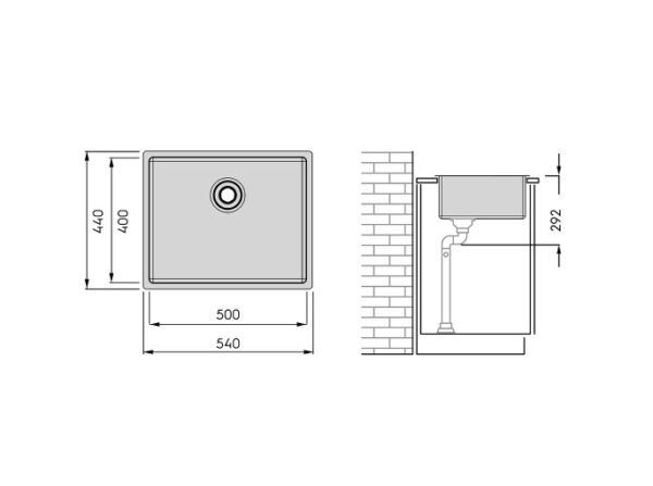 images Vanaja 60 RST allas, messinki