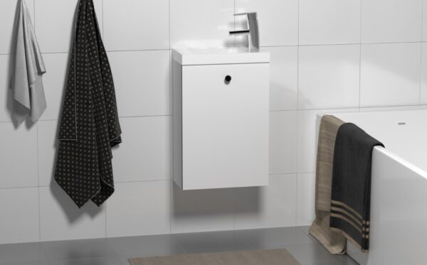 Luja Virta 400 nuppi vedenkestävä kylpyhuoneryhmä