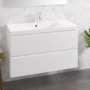 Aalto 1000 kylpyhuoneryhmä valkoinen vetimetön