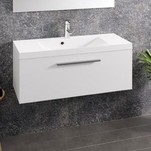 Aava 1000 kylpyhuoneryhmä kiiltävä valkoinen