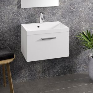 Aava 600 kylpyhuoneryhmä kiiltävä valkoinen