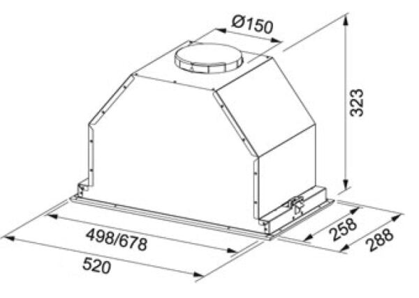 Franke INCA liesituuletin