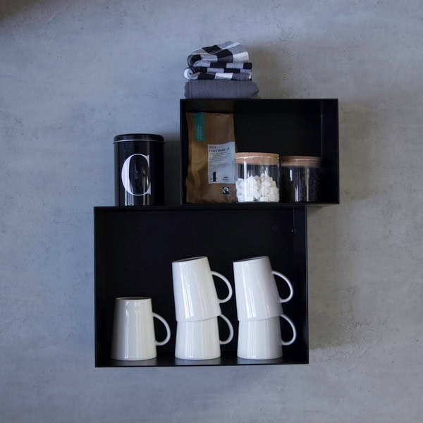 LEIJU-LOKERIKKO musta M