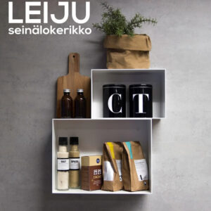 LEIJU-LOKERIKKO valkoinen M