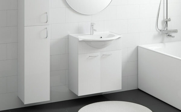 Marilyn 600 kylpyhuoneryhmä valkoinen sileä