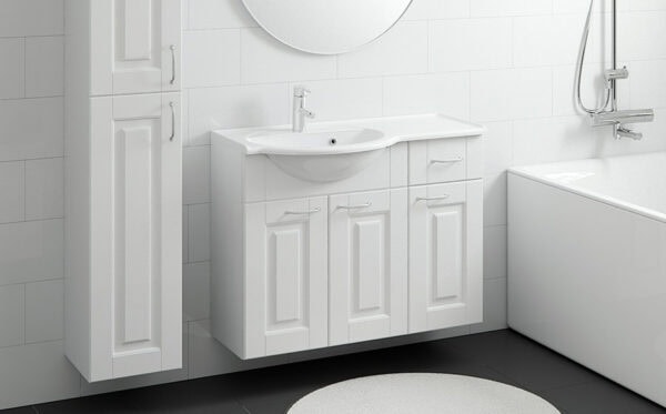 images Marilyn 900 vasen kylpyhuoneryhmä valkoinen kehysovi