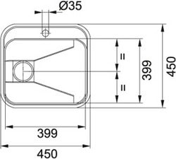 Franke PANDA 400C allas