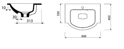 Sandra 600 valumarmoriallas