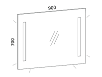 images SOL LED 90x70 valopeili