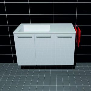 images TANGO 90 vasen 3-ovinen allaskaapisto