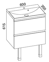 images Aalto 600 kylpyhuoneryhmä valkoinen vetimetön