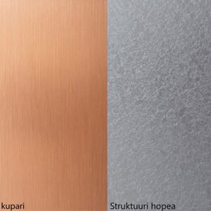 Struktuuri hopea / kupari välitilalevy