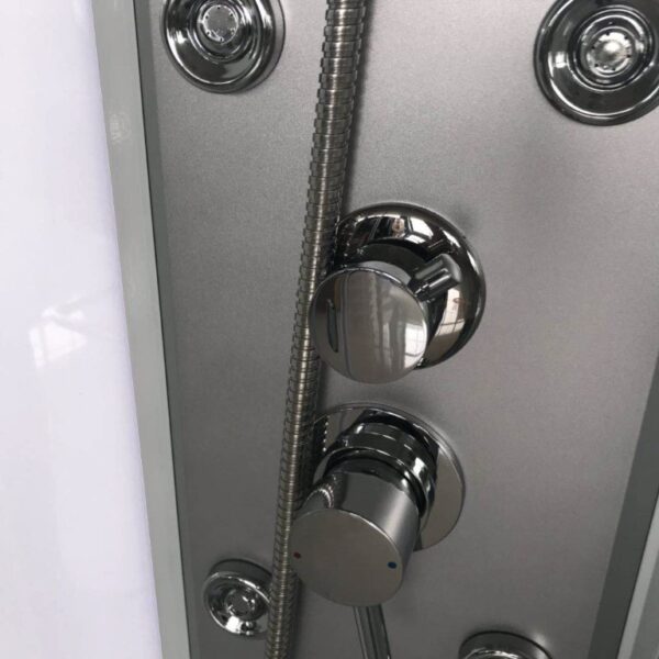 Suihkukaappi Harma White Onyx 85x85x(223-227)cm