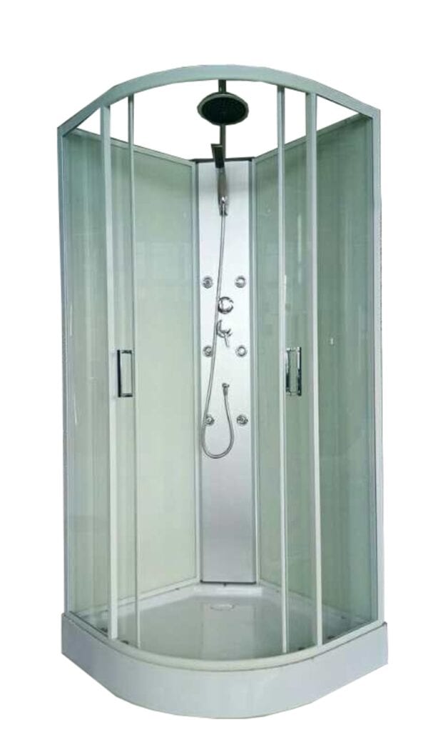 Suihkukaappi Harma White Onyx 85x85x(223-227)cm