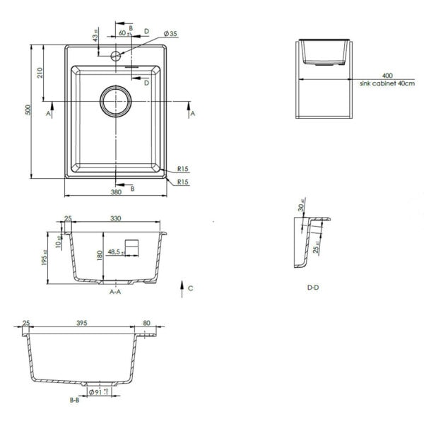 Olfato Granite 400 allas