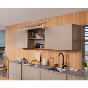 AVENTOS HF yläkaappimekanismi keittiöön.